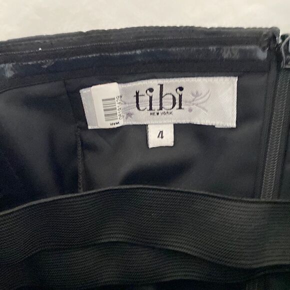 Tibi Strapless Black Dress  - Picture 7 of 16